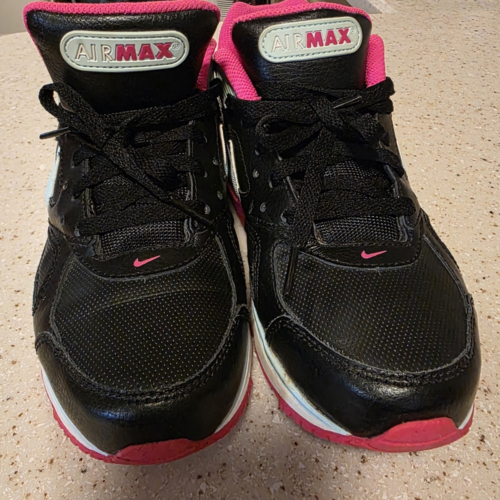 Nike Air Max Black with Pink Accents